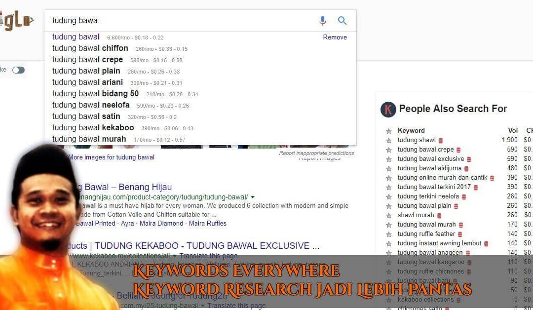 Keywords Everywhere Keyword Tool
